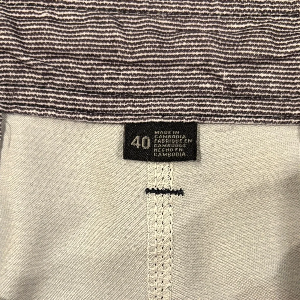 O'Neill Two-Tone Navy Performance Flat Front Shorts Size 40